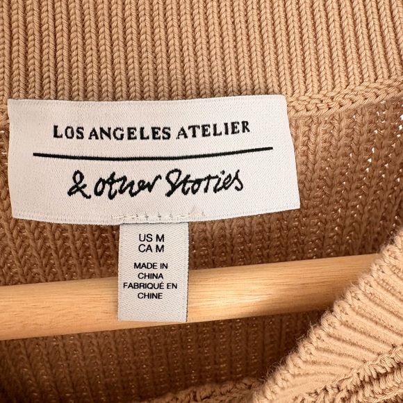 & Other Stories knit halter sweater - Picture 7 of 9